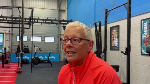 Suz talking about training at Unique Results